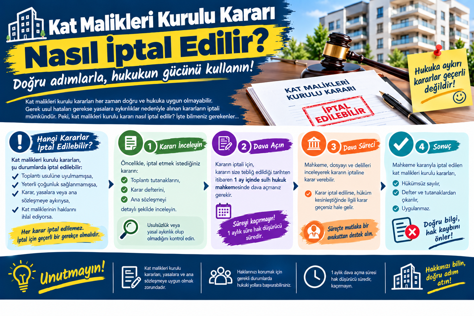 Kat Malikleri Kurulu Kararı Nasıl İptal Edilir?