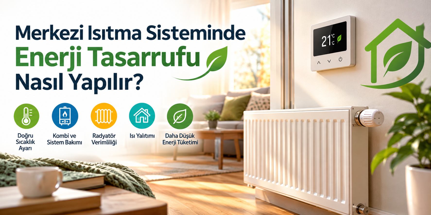 Apartman merkezi ısıtma sisteminde enerji tasarrufu yöntemleri