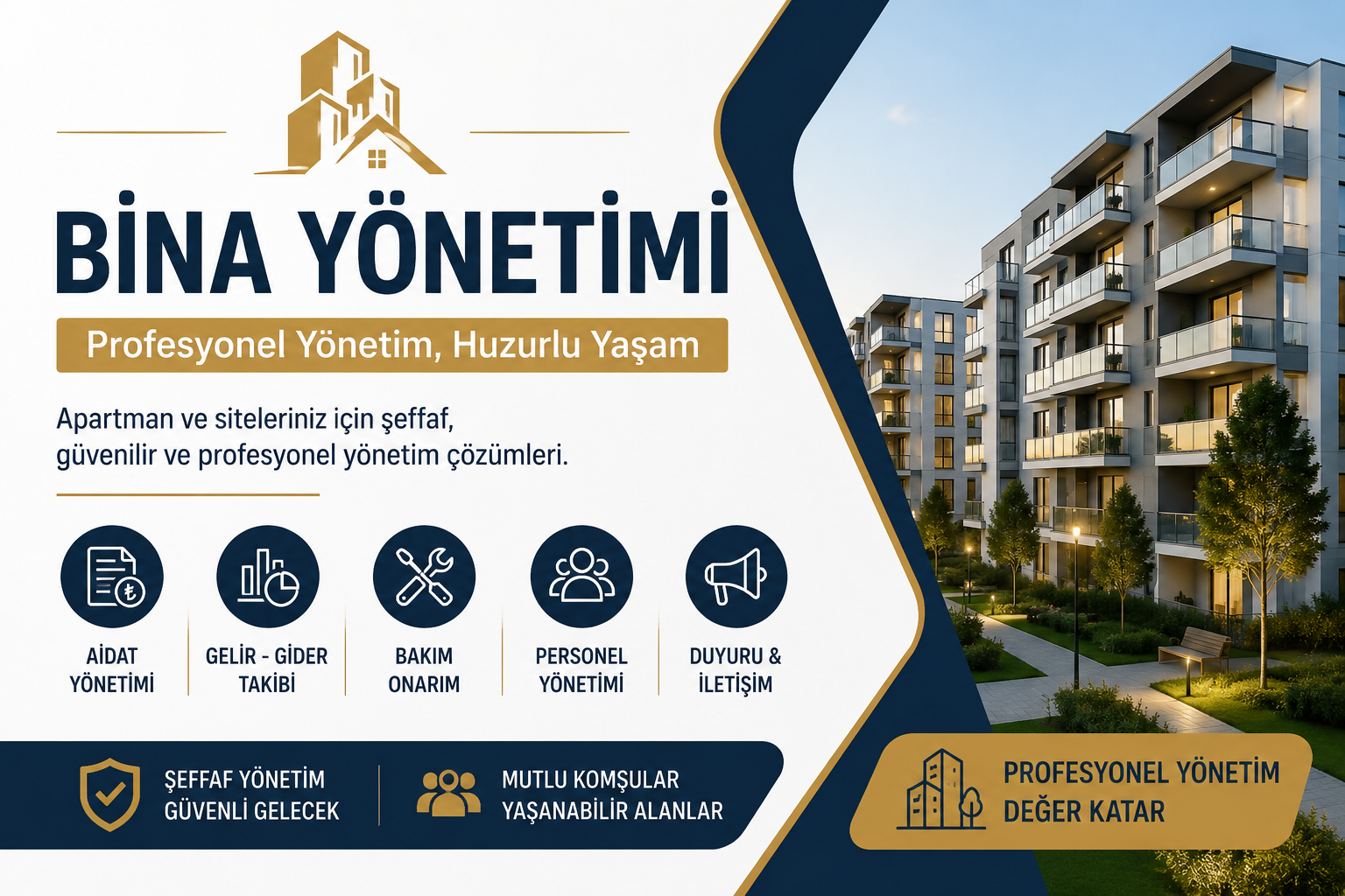 Bina Yönetimi Nedir? Profesyonel Apartman ve Site Yönetimi Rehberi