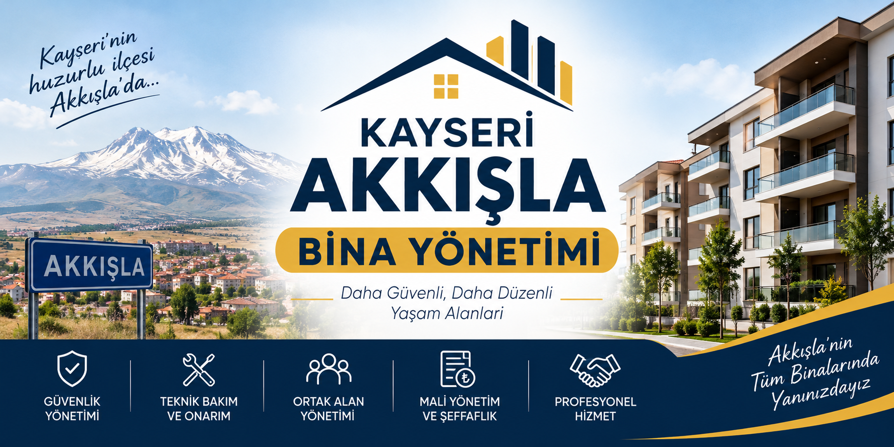 Akkışla bina yönetimi